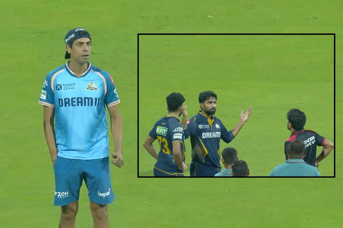 जीत की राह में रोड़ा थे अंपायर! GT vs MI मैच में भड़क उठे आशीष नेहरा, तेवतिया ने भी दिखाए तेवर