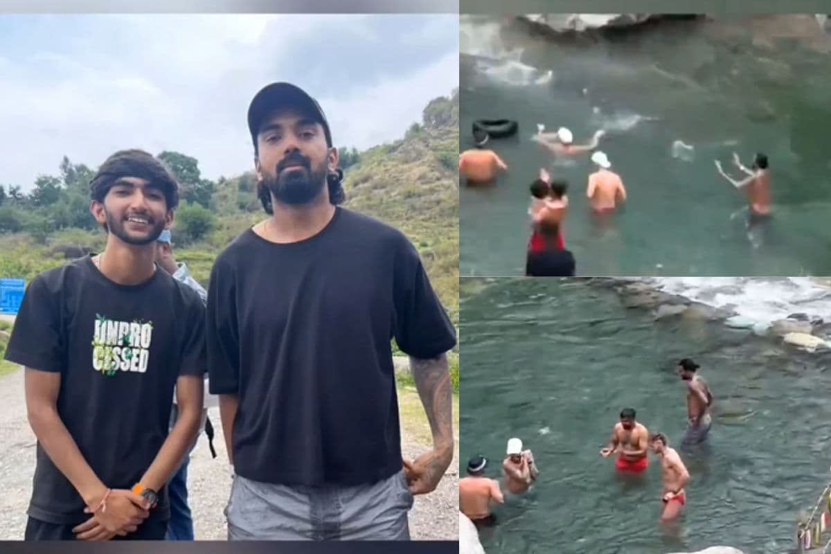 IPL 2025 सस्पेंड होते ही नदी में कूदे, केएल राहुल और DC टीम की मस्ती का वीडियो वायरल