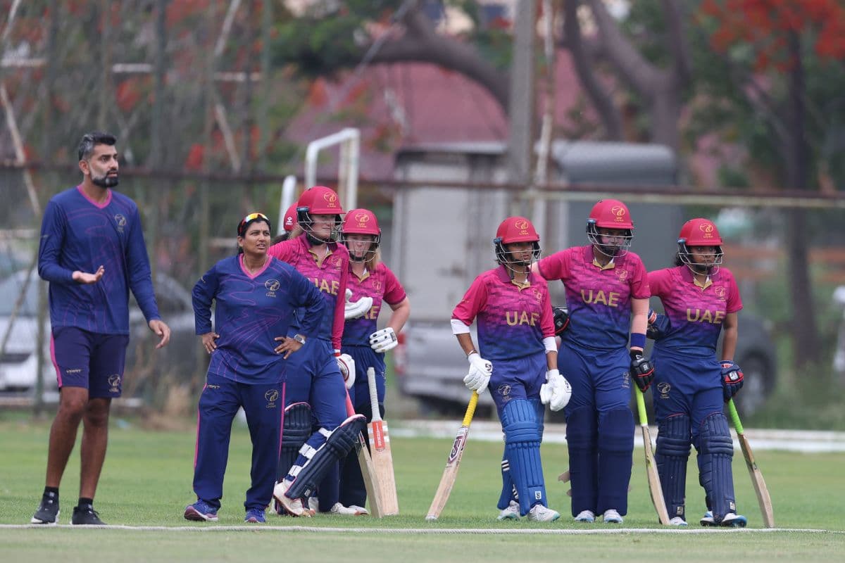 8 UAE Women Cricket Players Retired Out to avoid Play.