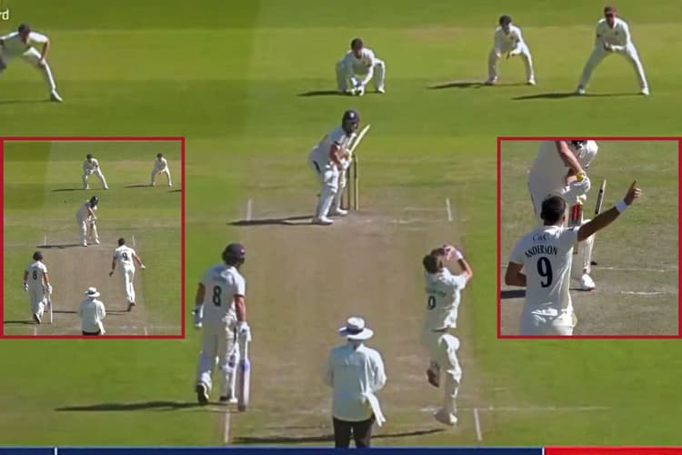 नागिन-सी बलखाई गेंद, पत्ते की तरह उड़ीं गिल्लियां, 42 की उम्र में जेम्स एंडरसन का जलवा, Video