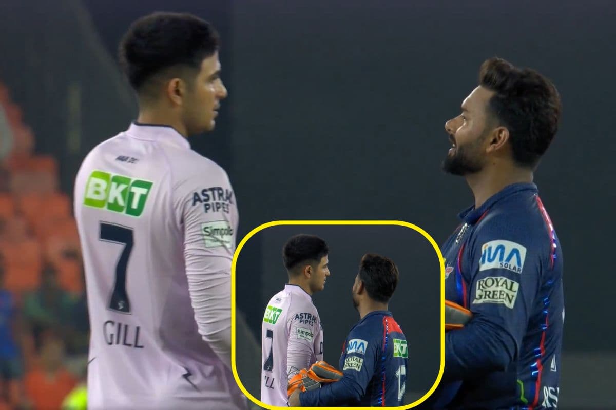 IPL 2025 Shubman Gill Ignores Rishabh Pant