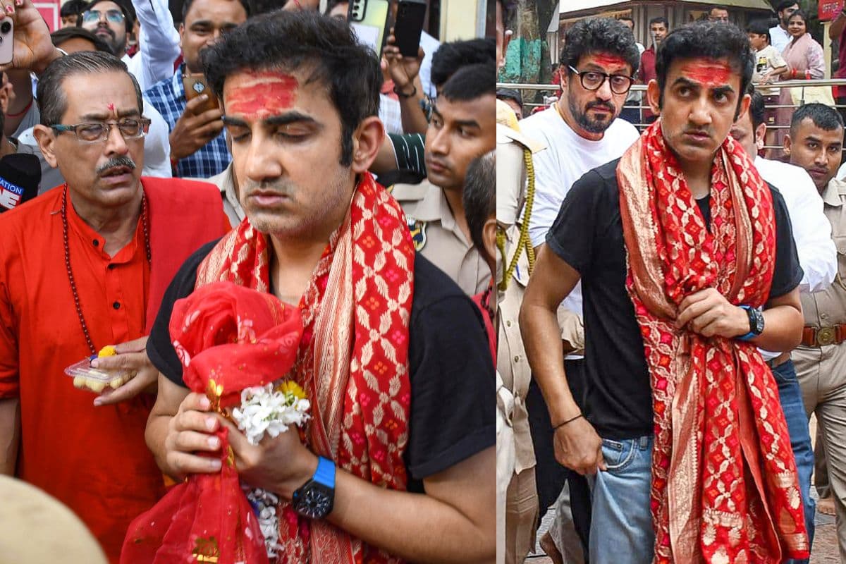 Gautam Gambhir Visits Kamakhya Temple.