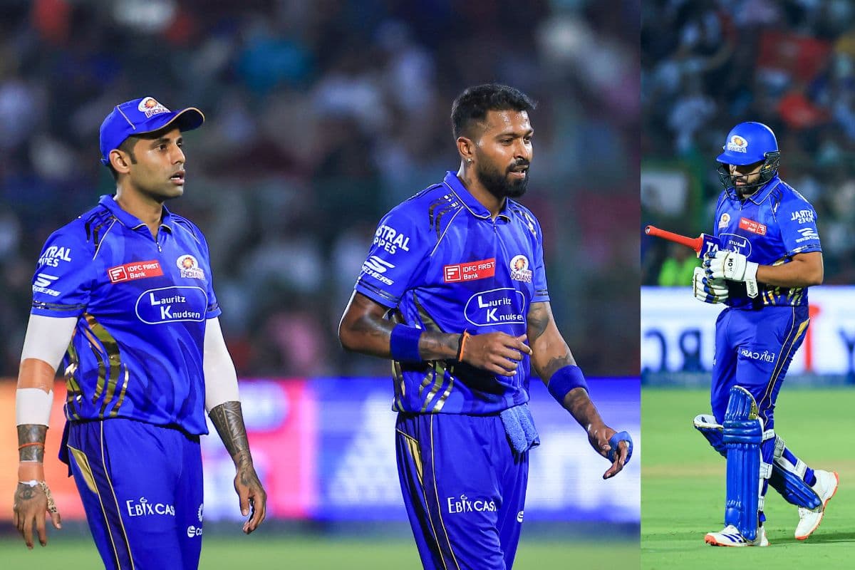 Surya Kumar Yadav, Hardik Pandya and Rohit Sharma