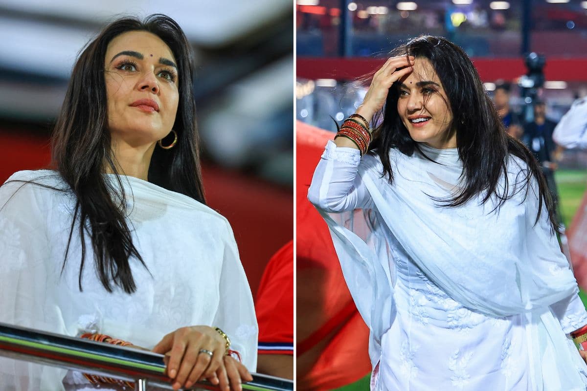 Preity Zinta Reaction after PBKS Tops IPL 2025 Playoffs Preity Zinta Reaction after PBKS Tops IPL 2025 Playoffs