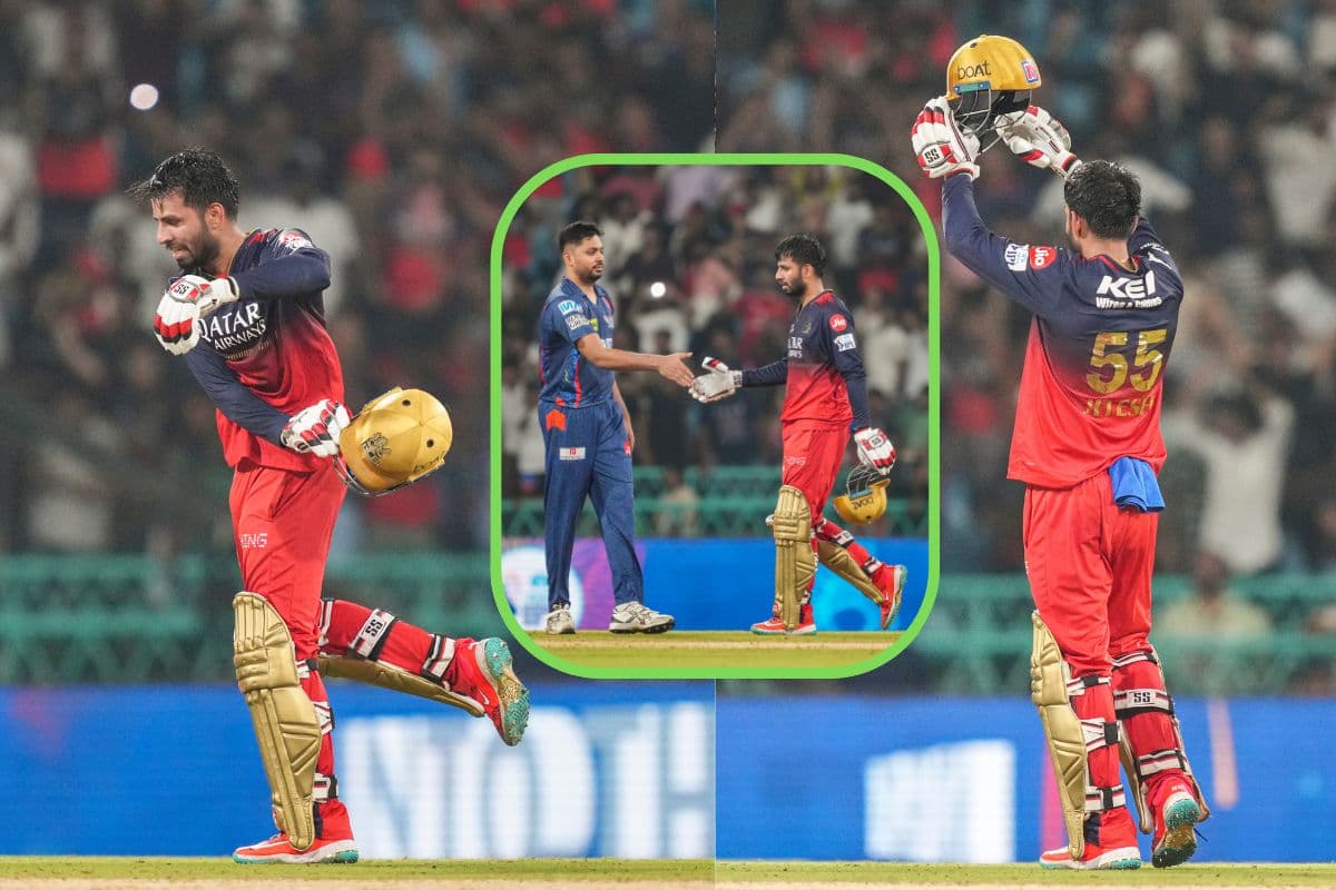 जितेश शर्मा का आवेश खान से ‘बदला’, हेलमेट सेलीब्रेशन के पीछे ये है बड़ी वजह