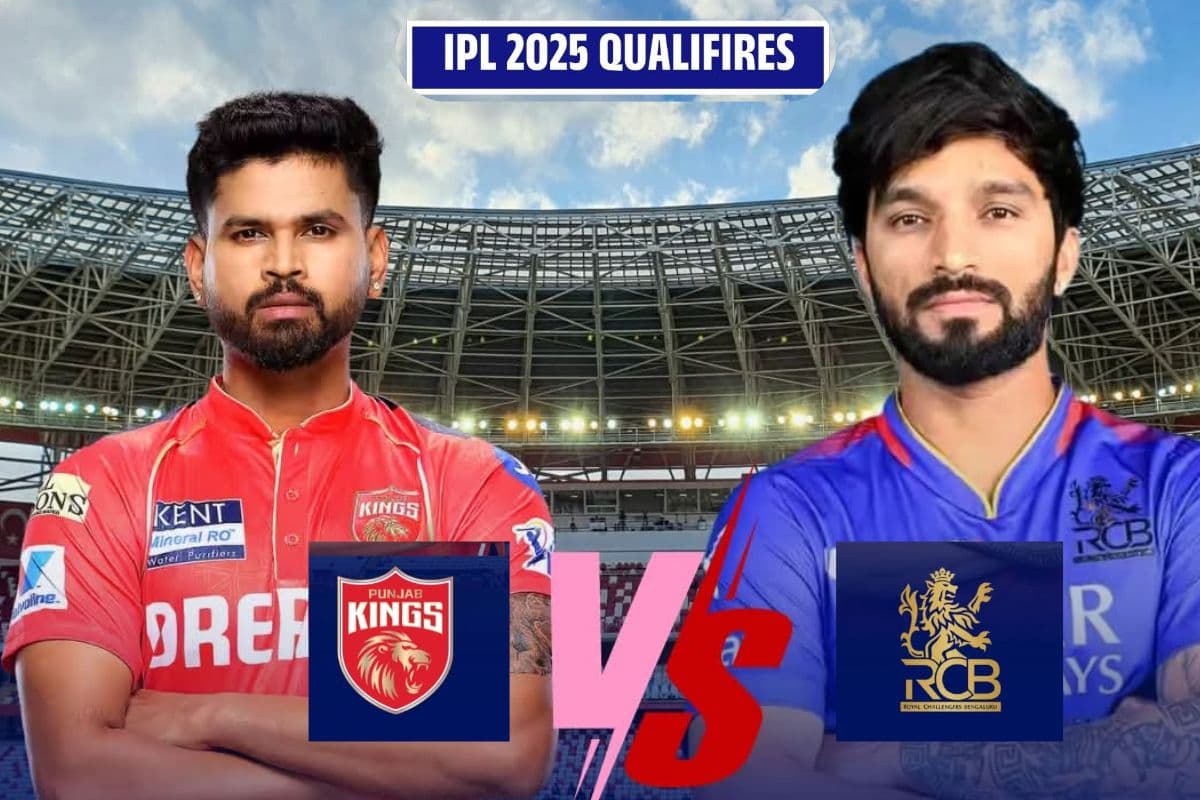 IPL 2025 RCB vs PBKS Qualifier-1 Pitch Report and Head to Head Record