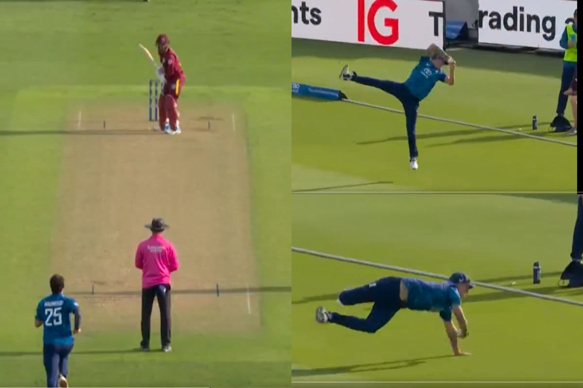 ENG vs WI: लाखों में एक! कार्स ने उल्टी डाइव लगाकर लपका हैरान करने वाला कैच, देखें वीडियो