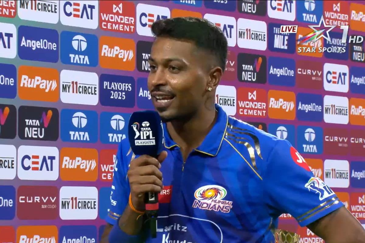 Hardik Pandya Statement after MI won IPL 2025 Eliminator vs GT