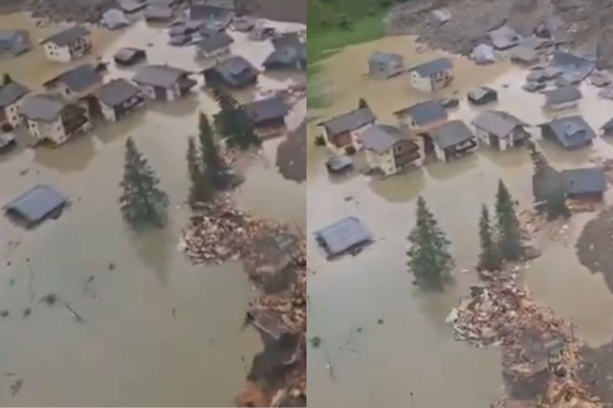 Landslide: नहीं देखा होगा तबाही का ऐसा मंजर, बह गया पूरा गांव, देखें वीडियो