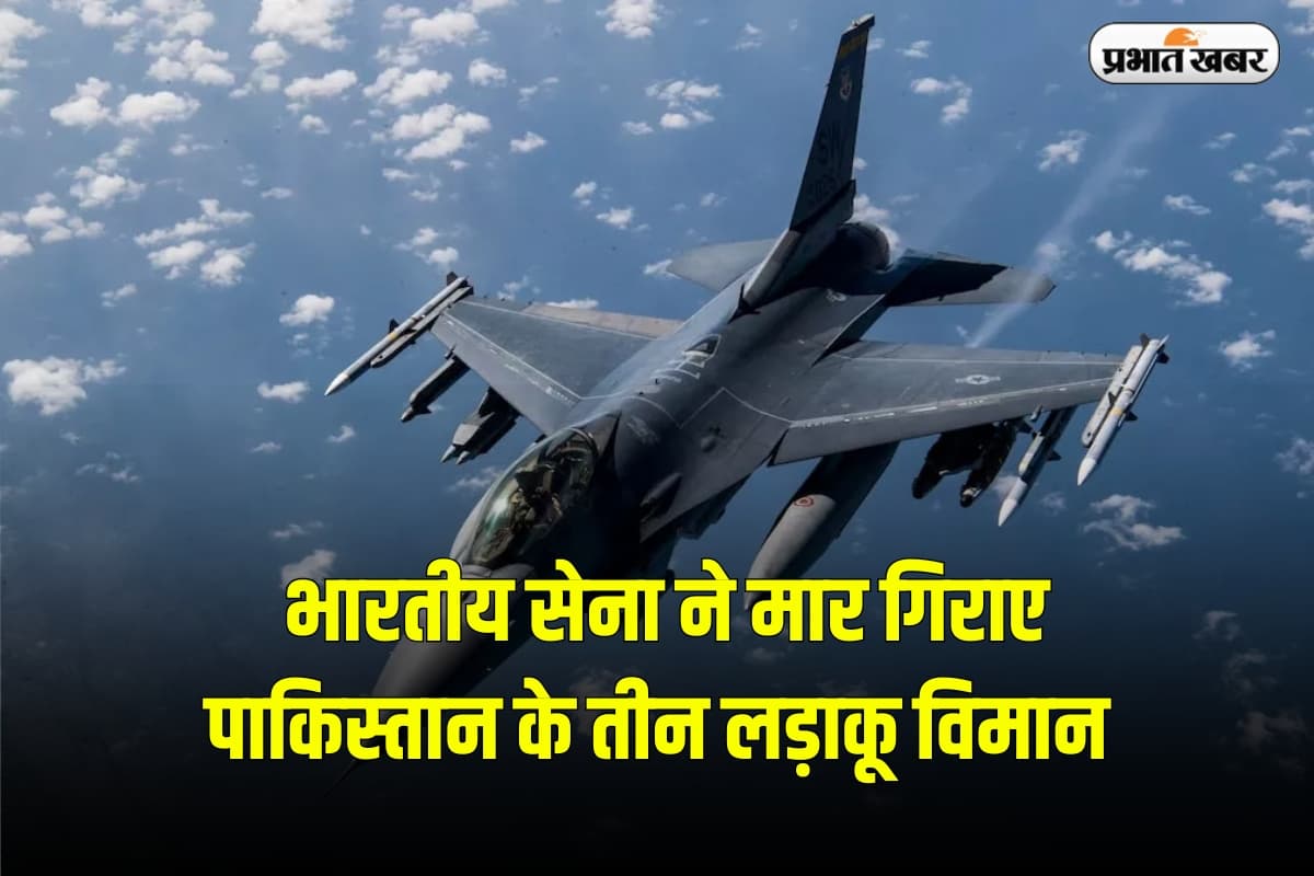 India Pakistan War: पाकिस्तानी ड्रोन के बाद फाइटर जेट भी ढेर, भारतीय सेना ने मार गिराए 3 लड़ाकू विमान