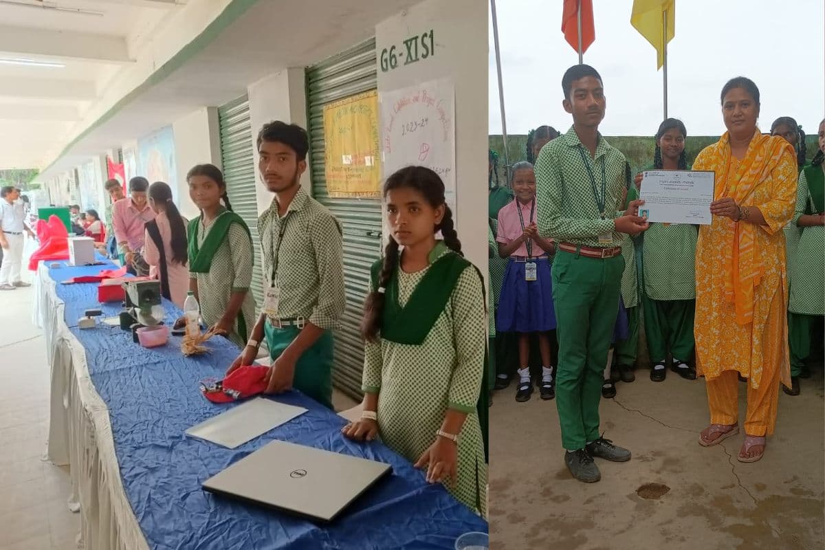 इंस्पायर अवार्ड प्रतियोगिता में खरसावां के कार्तिक का कमाल, नेत्रहीनों के लिए बनाया स्मार्ट कैप