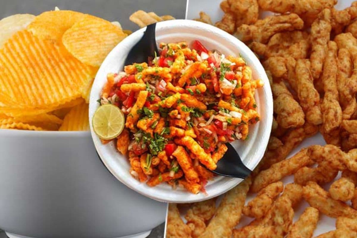 Kurkure Chaat Recipe: ट्रेंडिंग कुरकुरे चाट रेसिपी,ताजगी और क्रंच का मजा एक साथ