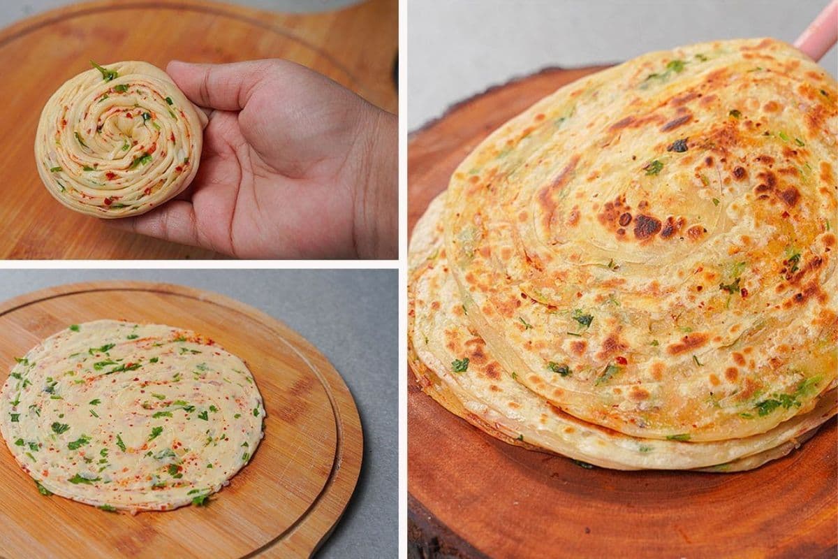Lachha Pyaz Paratha Recipe: प्याज के लच्छों से भरा कुरकुरा पराठा,हर बाइट में देगा मजा