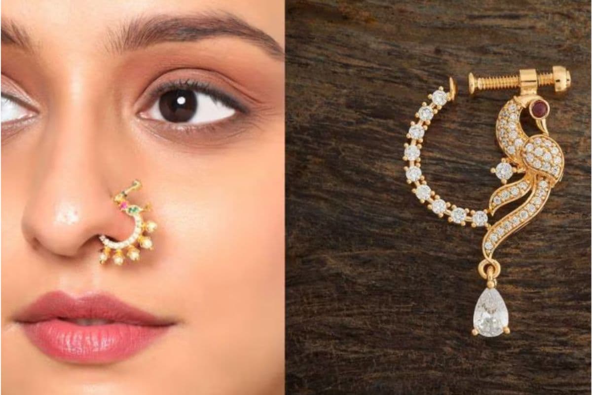 Latest Gold Nose Pin Design:गोल्डन टच के साथ मदर्स डे बनाएं खास,मां को गिफ्ट करें खूबसूरत नथ Latest Gold Nose Pin Design:गोल्डन टच के साथ मदर्स डे बनाएं खास,मां को गिफ्ट करें खूबसूरत नथ