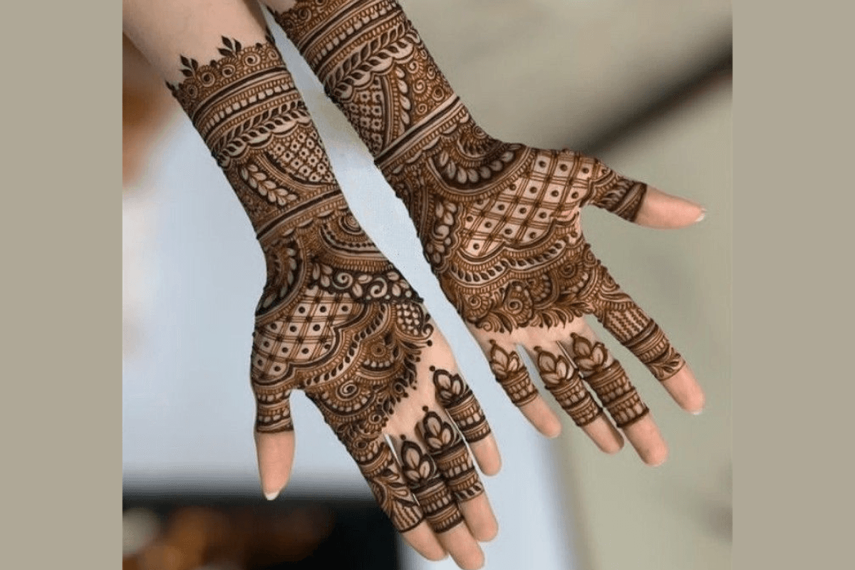 Engagement Mehndi Designs