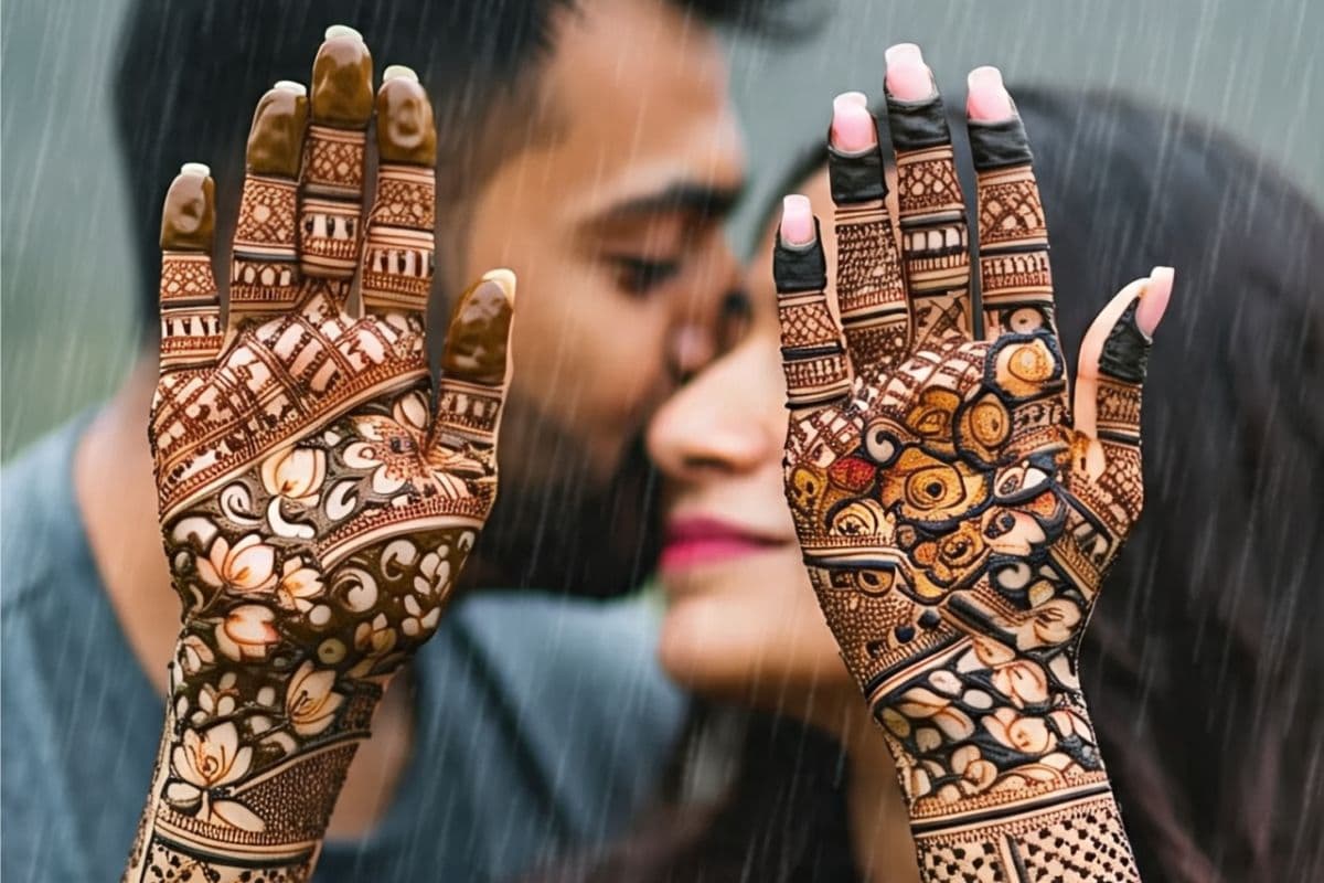 Latest Mehndi Design: बारिश के संग रचाएं इश्क की मेंहदी,बनाएं साजन जी को दीवाना