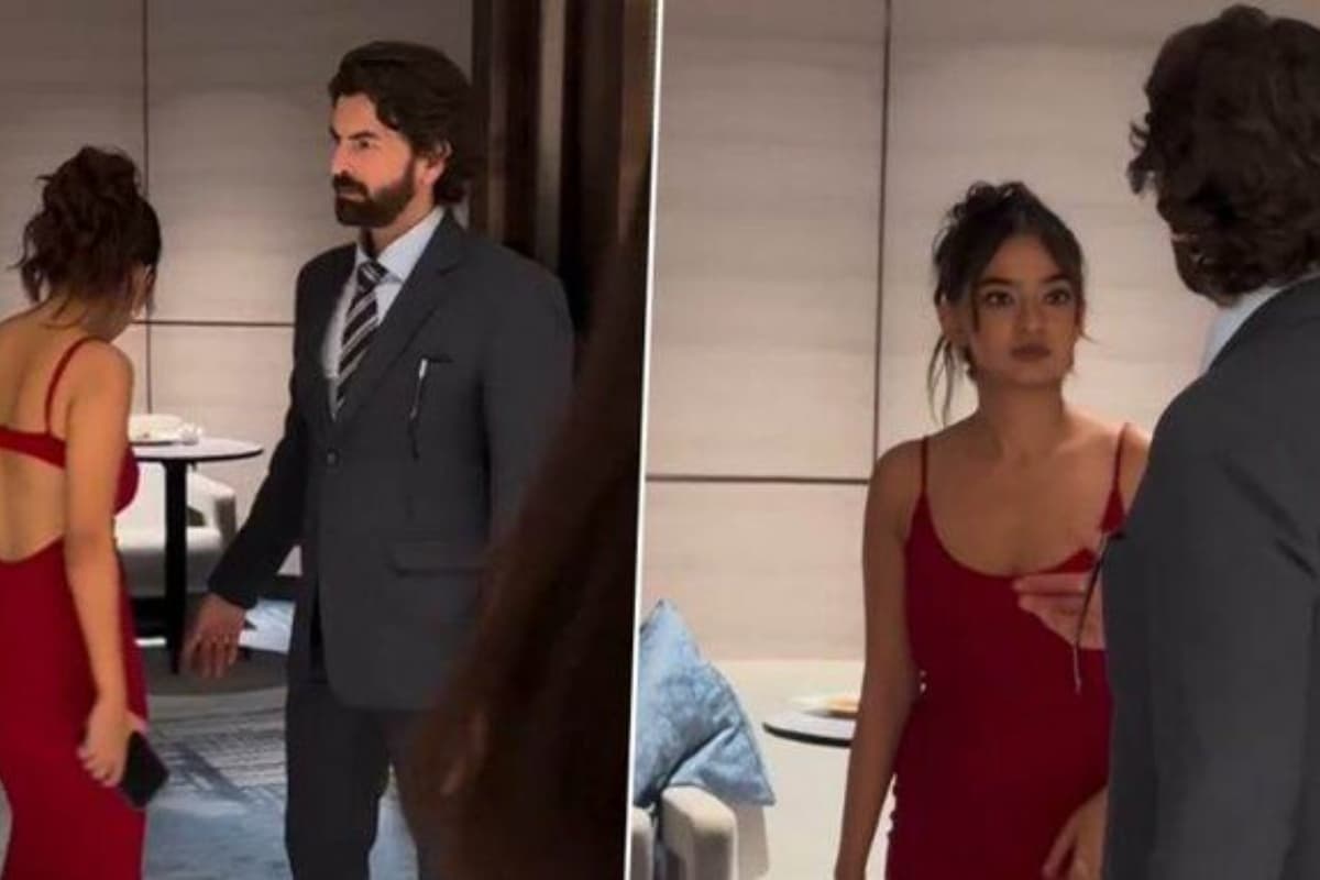 Neil Nitin Mukesh angry on Anushka Sen