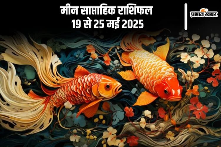 मीन राशि साप्ताहिक राशिफल 19 से 25 मई 2025, व्यापार में आय के स्रोत बढ़ेंगे