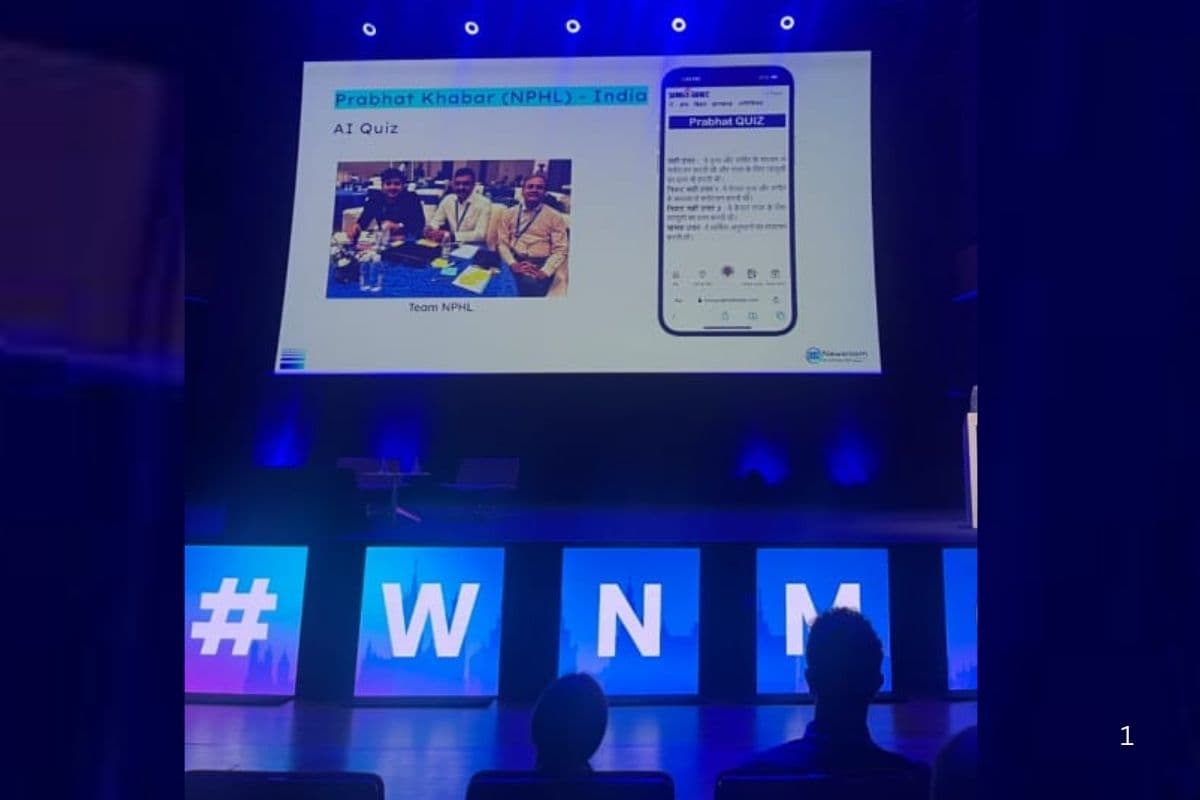 प्रभात खबर के डिजिटल इनोवेशन को पोलैंड में किया गया प्रदर्शित, दुनिया भर के 120 न्यूजरूम में मिली अलग पहचान