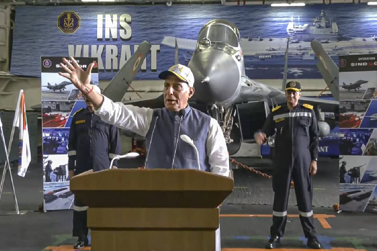 Operation Sindoor : बहुत कम समय में पाकिस्तान के आतंकवादी ठिकानों को ध्वस्त किया, बोले राजनाथ सिंह