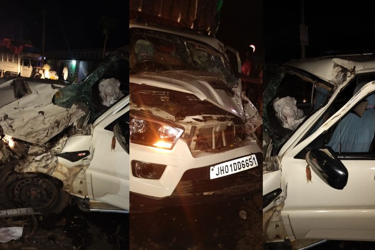 Road Accident: लोहरदगा में बाराती गाड़ी दुर्घटनाग्रस्त, एक बच्ची की मौत, 7 घायल