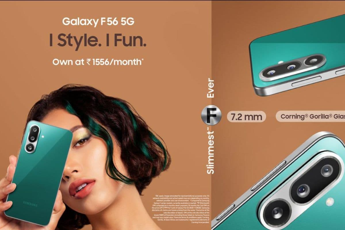 स्लिम डिजाइन और 5000mAh की बैटरी के साथ लॉन्च हुआ Samsung Galaxy F56 5G, चेक करें फीचर्स और कीमत