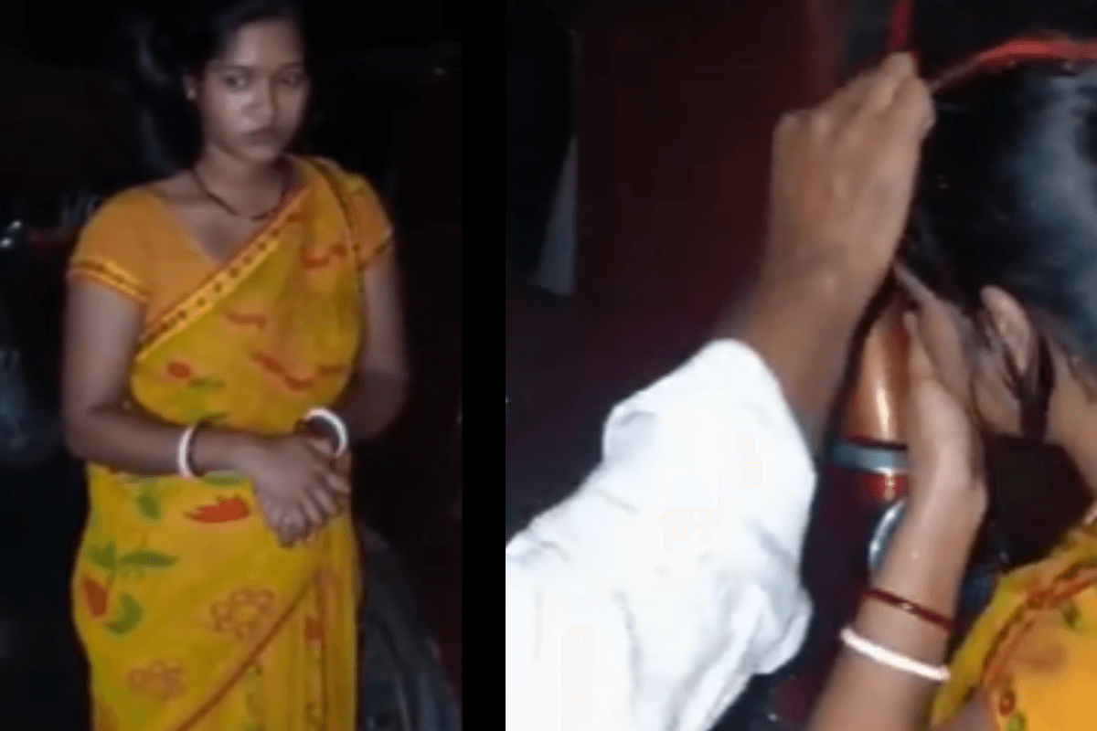 Viral Video: पति ने अपने ही हाथों से पत्नी का सिंदूर मिटाया, प्रेमी से करवाई शादी, देखें वीडियो