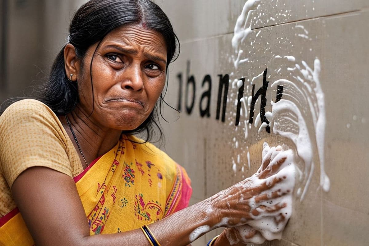 बैंक में झाड़ू-पोछा लगाएगी ये कस्टमर, जानें क्यों दी गई अनोखी सजा