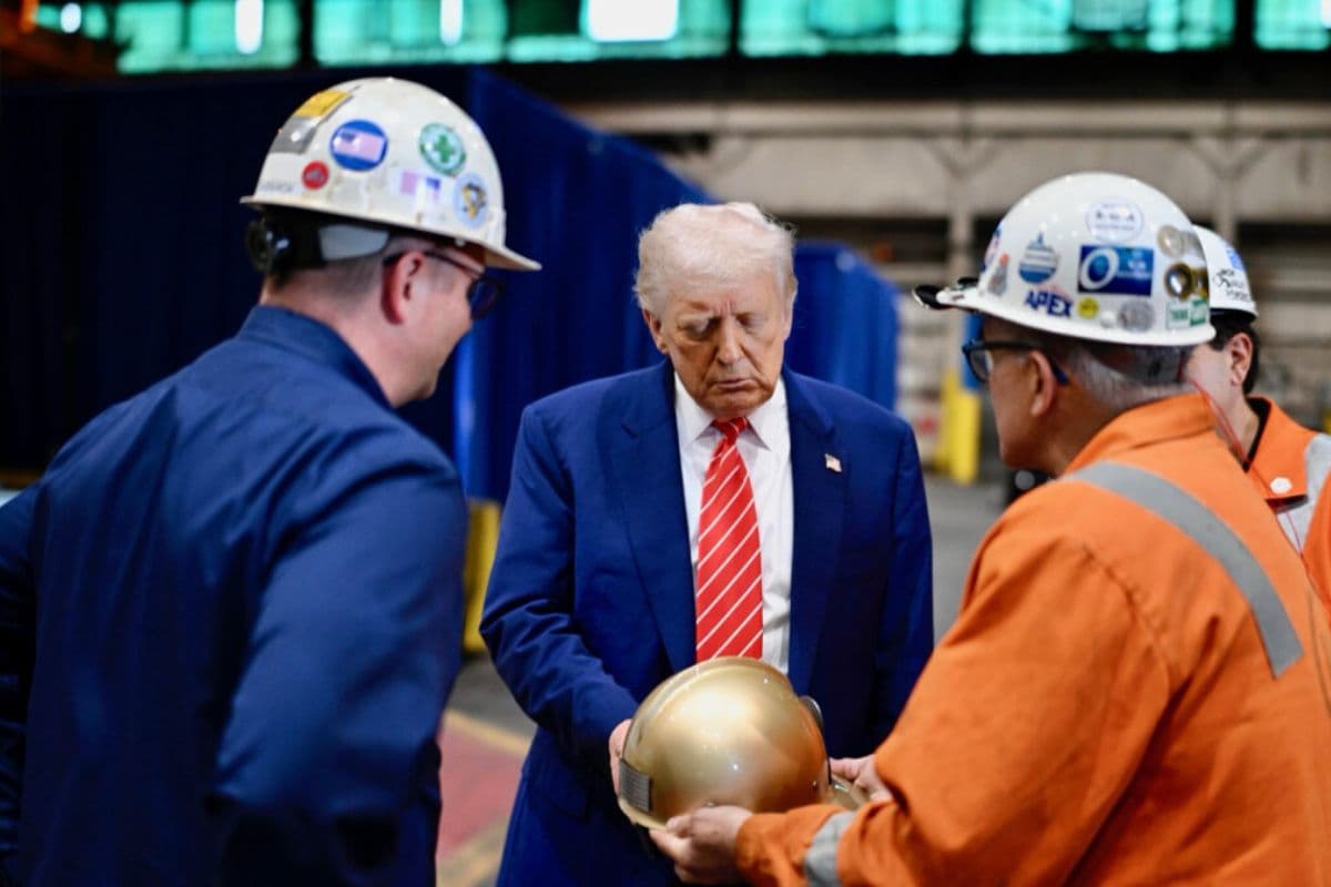 ‘अमेरिका का भविष्य चीन के घटिया स्टील से नहीं बनेगा' ट्रंप का बड़ा बयान, स्टील इंपोर्ट पर 50% टैरिफ