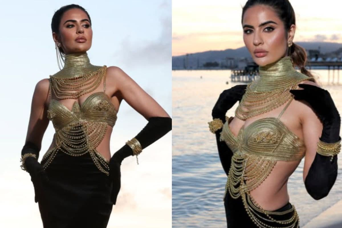 Taarak Mehta Ka Ooltah Chashmah की ये एक्ट्रेस कांस में बनी मिस्र की महारानी, गोल्डन-ब्लैक ड्रेस में दिखी क्लियोपेट्रा जैसी