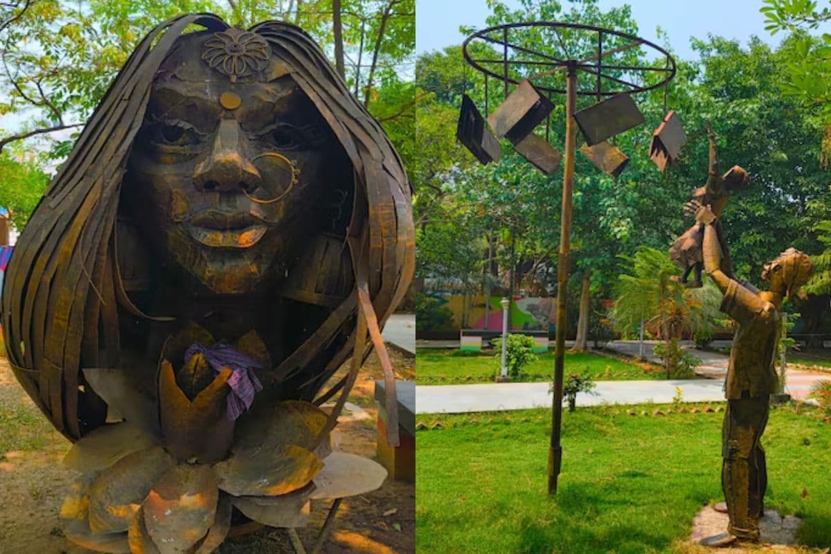 Patna News: पटना नगर निगम की अनोखी पहल, कबाड़ से बना रहे कलाकृति, किया जा रहा जागरूक