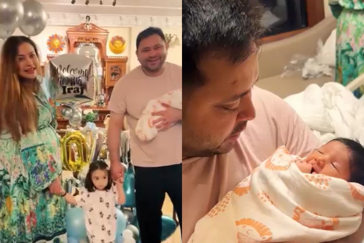 Bihar News: तेजस्वी ने बेटे इराज का घर में किया ग्रैंड वेलकम, वीडियो के बैकग्राउंड में बज रहा गाना- 'ए ललना, हिंद के सितारा'