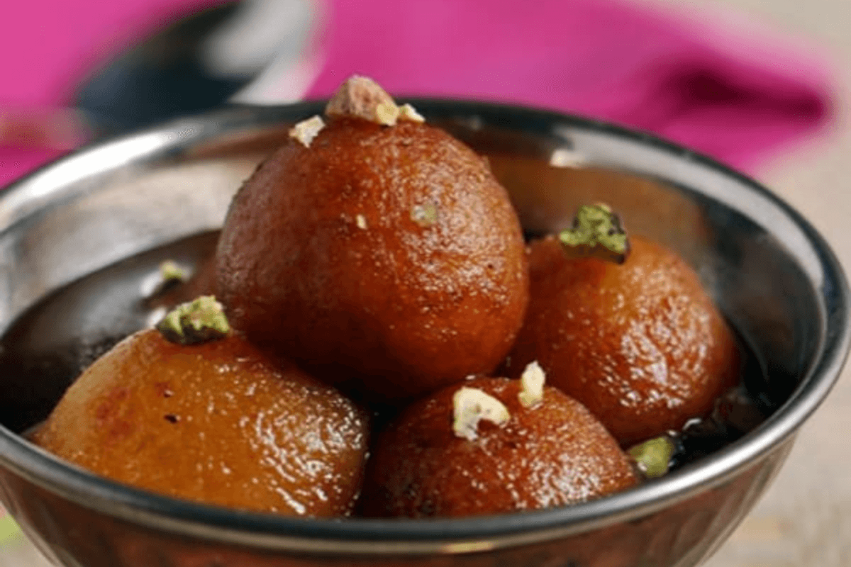 Sweet Potato Gulab Jamun Recipe