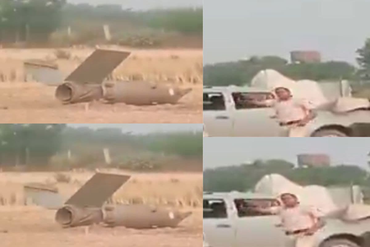 हरियाणा के सिरसा में मिला मिसाइल का मलबा, सुरक्षाबलों ने किया जब्त