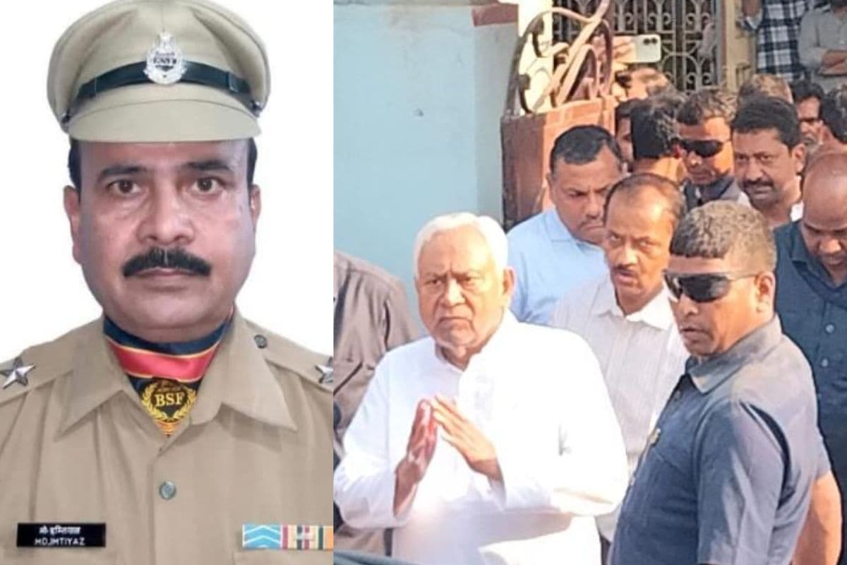 Martyr Mohammad Imtiyaz: सीएम नीतीश ने शहीद मो. इम्तियाज के परिजनों से मिलते ही कर दिया बड़ा ऐलान, सांत्वाना भी दी 