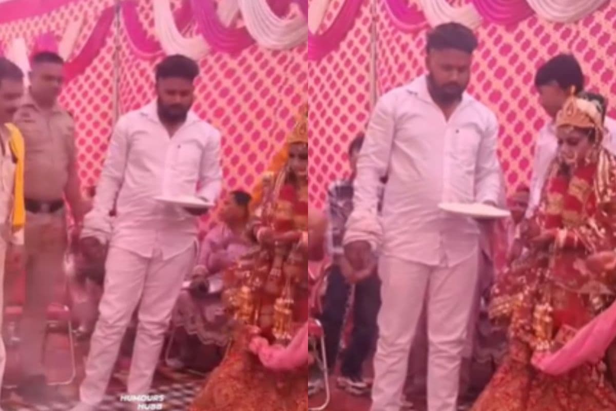 Viral Video: लोग रह गए दंग! पुलिस संग पहुंचा मेहमान, हथकड़ी में ही करवाई रस्में