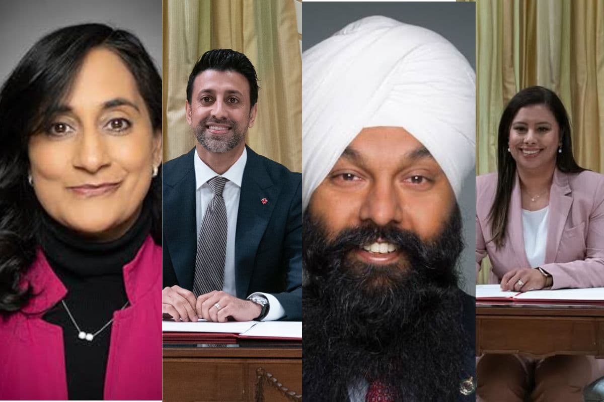 कनाडा में भारतीयों का कमाल, इन चार चेहरों को मिली कैबिनेट में जगह