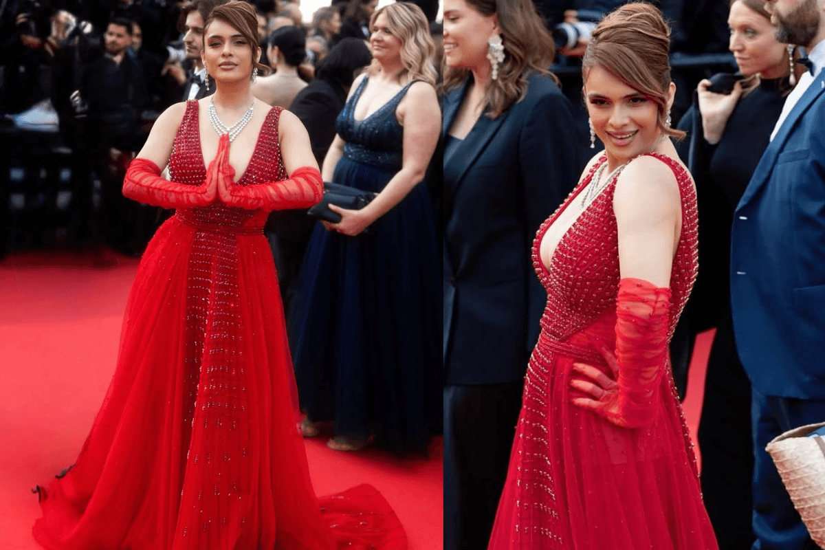 Cannes 2025: भोजपुरी अदाकारा नेहा मालिक ने कान्स में बिखेरा जलवा, नमस्ते कर फैंस को किया इंप्रेस