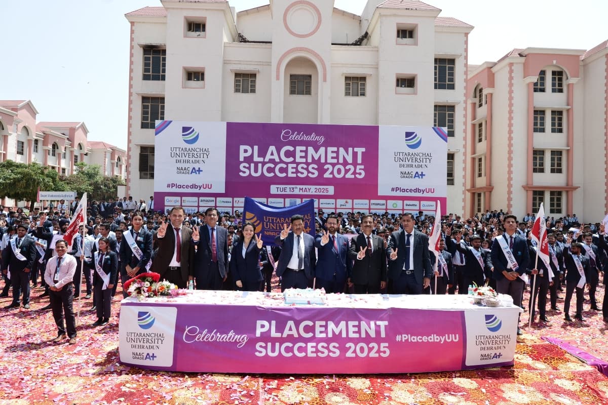 Uttarakhand News: उत्तरांचल विश्वविद्यालय ने मनाया प्लेसमेंट सक्सेस डे, 2500 से ज्यादा छात्रों को मिला कैंपस प्लेसमेंट