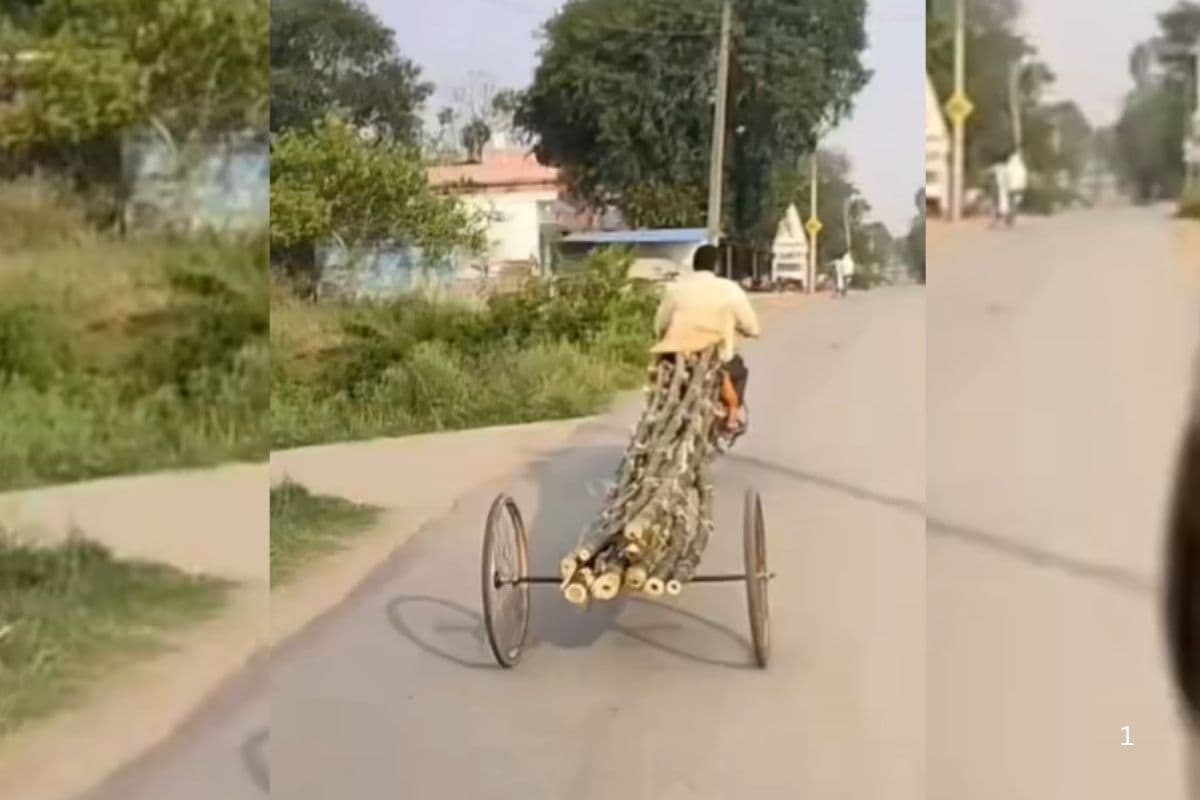 इस बंदे को 21 तोपों की सलामी! कमाल का लगाया दिमाग, वायरल हो रहा देसी जुगाड़ का वीडियो