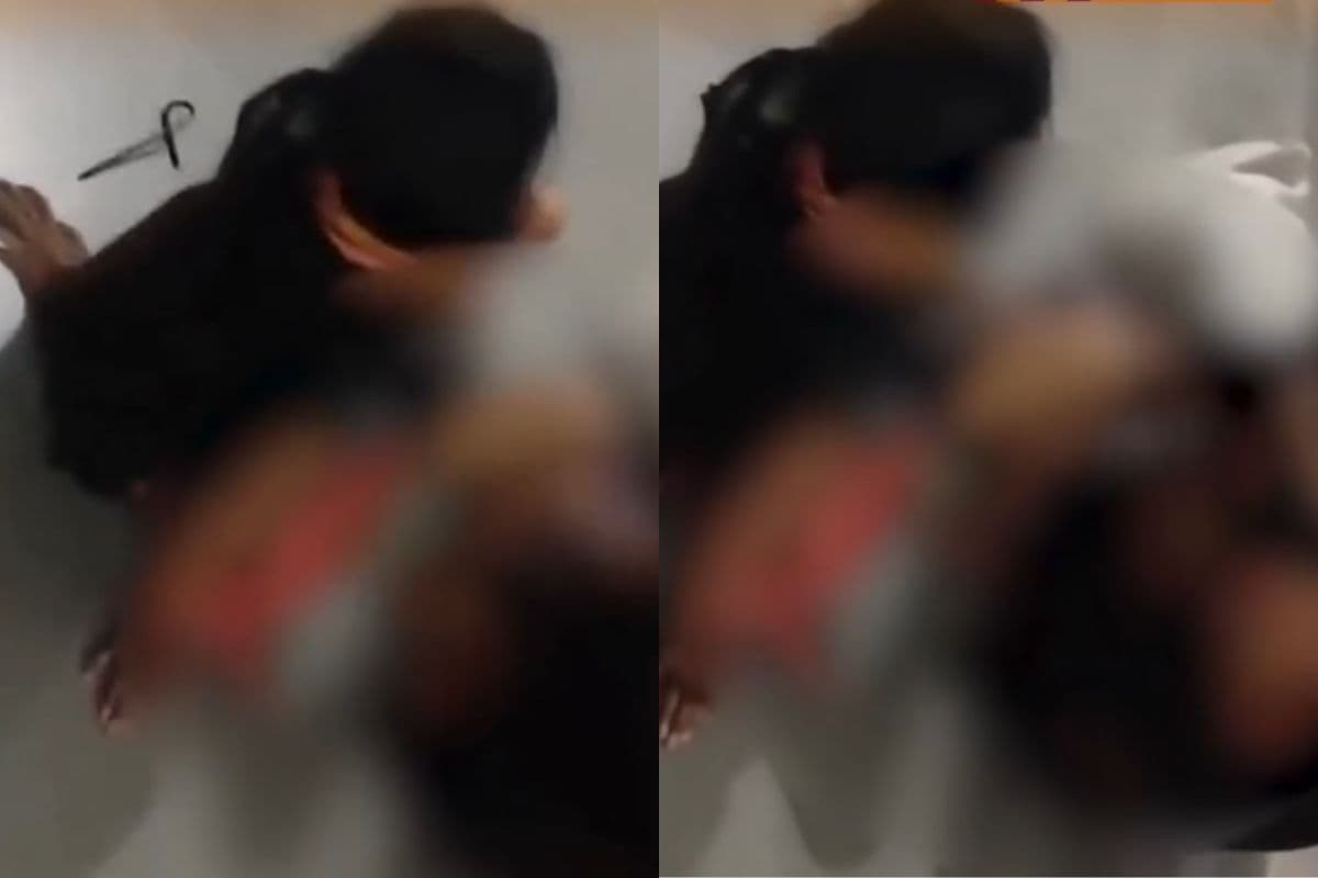 फर्श पर बच्चा जन्म देने को मजबूर हुई मां, अस्पताल में न बेड मिला न डॉक्टर, देखें वीडियो