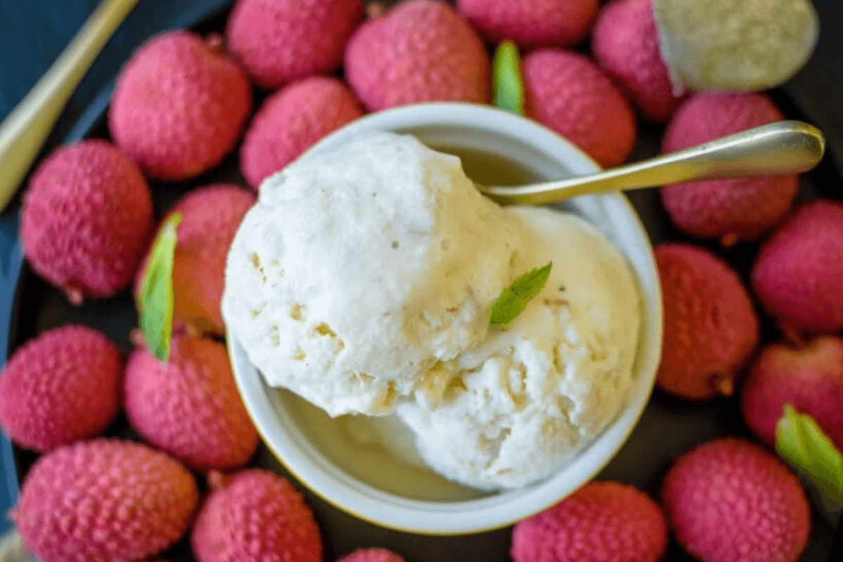 Litchi Ice Cream