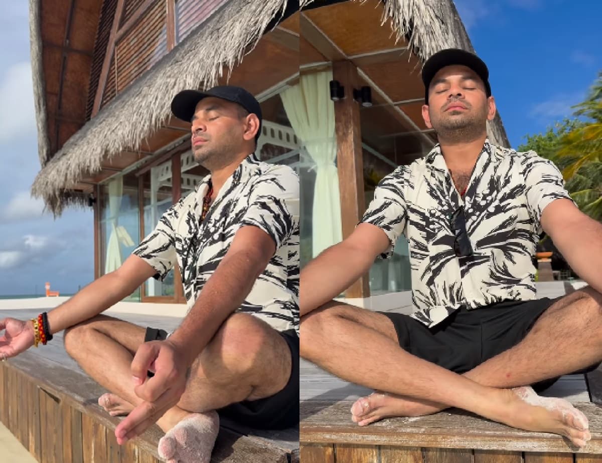 Tej Pratap : ऐश्वर्य को त्याग शांति की तलाश में तेज प्रताप यादव, मालदीव में दिखे ध्यान में लीन
