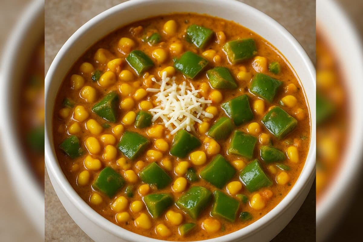 corn capsicum masala