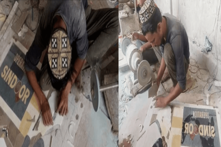 पत्थरों में उकेरा पराक्रम: आगरा के मुस्लिम कारीगरों ने बनाई ‘ऑपरेशन सिंदूर’ को समर्पित अनमोल कलाकृति