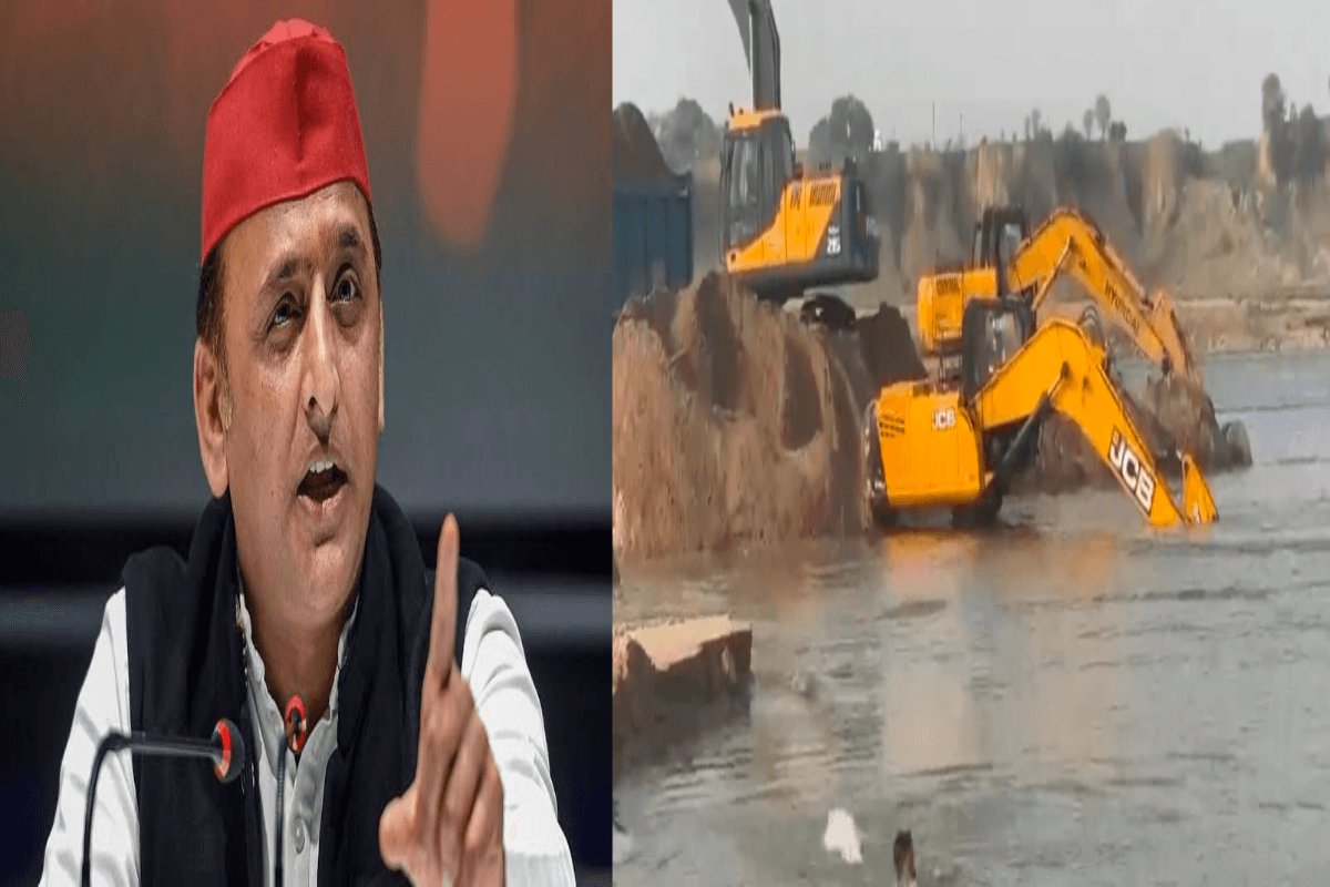 फतेहपुर में यमुना किनारे खुलेआम बालू माफिया का आतंक, अखिलेश यादव ने भाजपा सरकार को घेरा