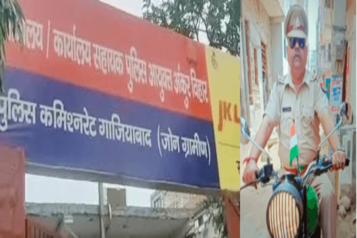सब-इंस्पेक्टर की ड्यूटी पर मौत! गाजियाबाद में ACP ऑफिस की छत गिरने से हादसा