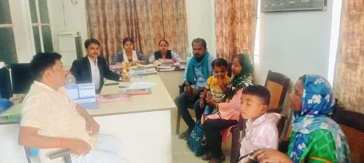 डालसा की मध्यस्थता कर रहे अधिवक्ताओं के प्रयास से एक हुए बिछड़े दंपति