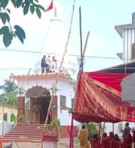 प्राण प्रतिष्ठा के बाद शीलता माता मंदिर का खुला कपाट