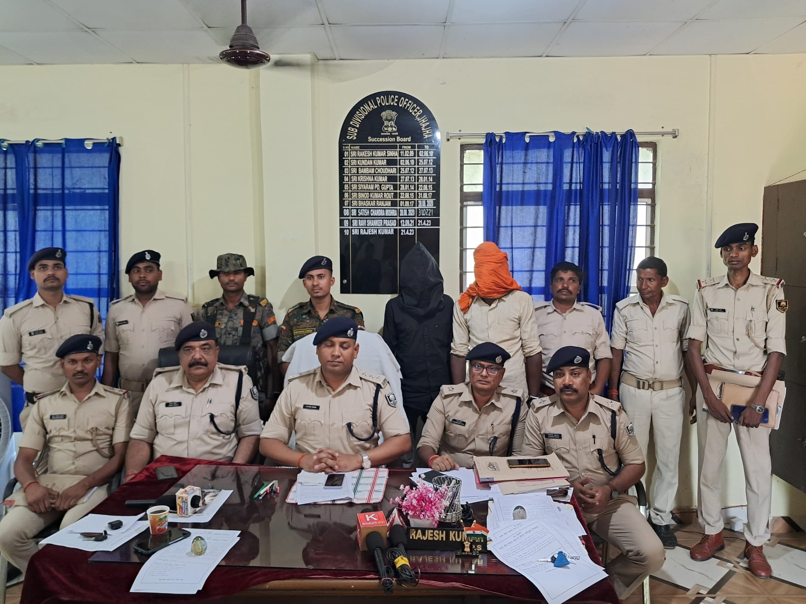 पुलिस ने तीन थानों से तीन हत्यारोपियों को किया गिरफ्तार